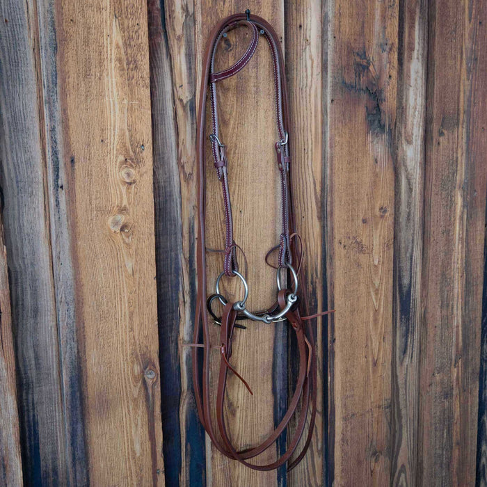 O-Ring Smooth Snaffle Bridle Rig Sale Barn MISC