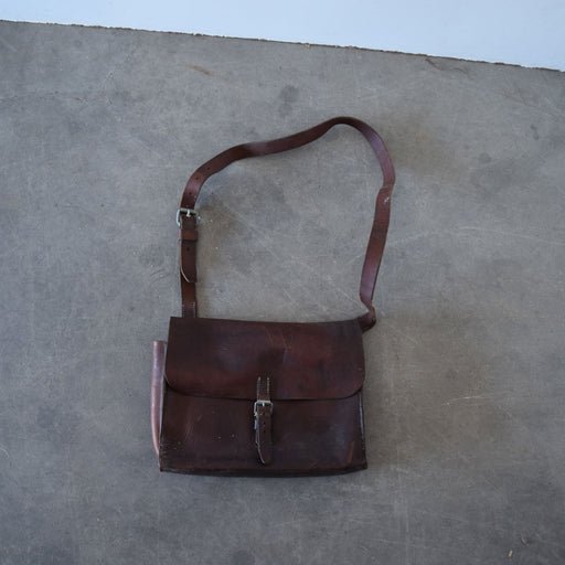 Used Vintage 1966 German Leather Saddle Bag Sale Barn Teskey's   