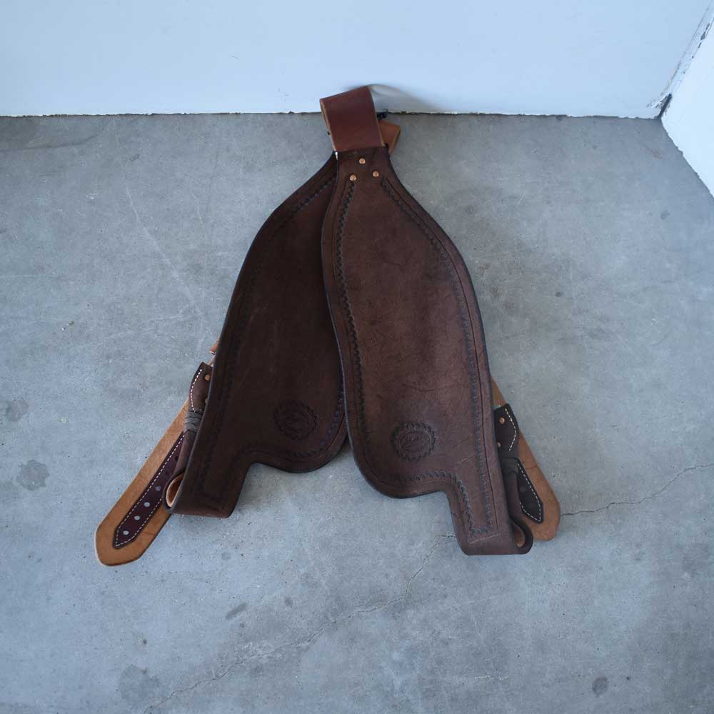 NEW Teskey's Roper Patrick Smith Chocolate Fenders Sale Barn TESKEY'S
