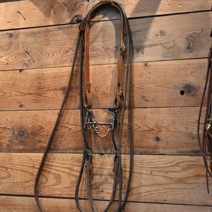 Bridle Rig - Long Shank Smooth Snaffle Rig SBR637 Sale Barn MISC