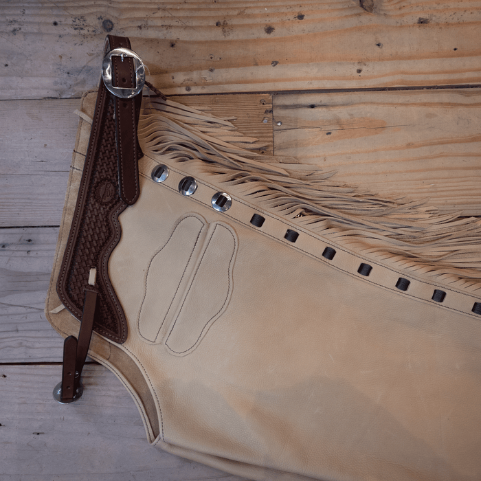 Teskey's Large Smooth Palomino Versatility Chaps 1871