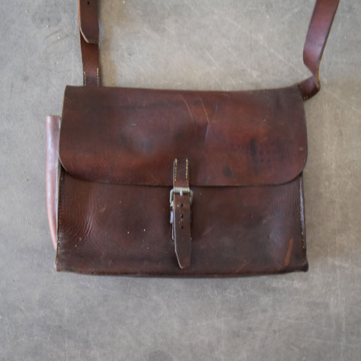 Used Vintage 1966 German Leather Saddle Bag Sale Barn Teskey's   