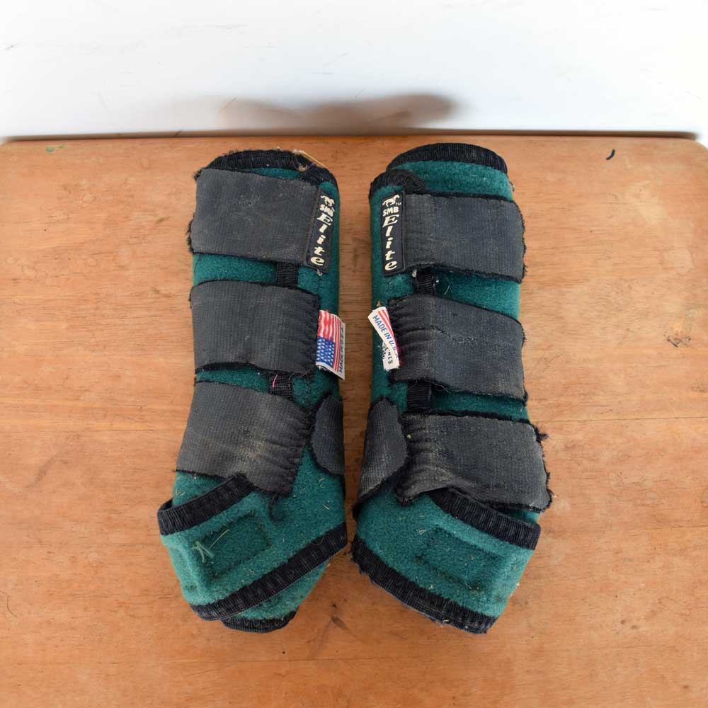 Used Professional Choice Elite Front Medium Green Splint Boots Sale Barn Teskeys   