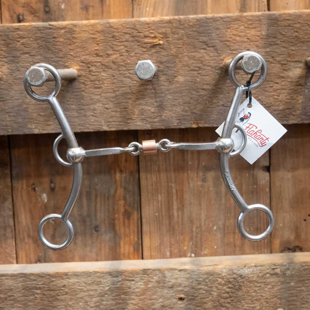 Flaharty Reg' Fat Marne Sq. Dogbone Bit Tack - Bits Flaharty
