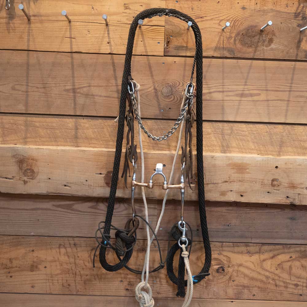 Bridle Rig with Solid Port/Cathedral Bit RIG016 Tack - Rigs MISC   