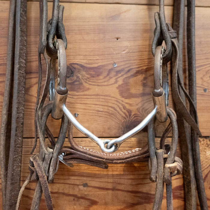 Classic Equine D-Ring Snaffle Bridle Rig
