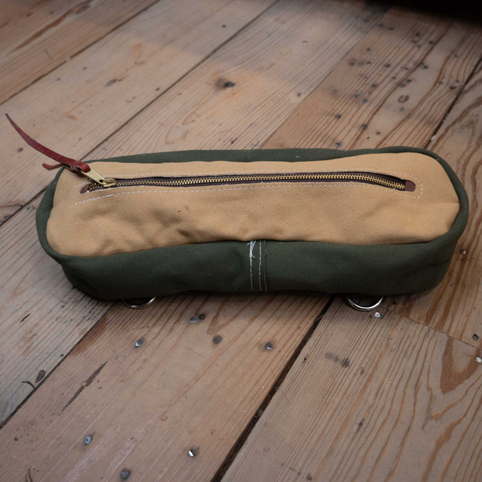 Handmade Canvas Cantle Saddle Bag