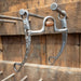 Silver Mounted Cutrell Solid Port Bit w/Copper Inlay Tack - Bits Cutrell