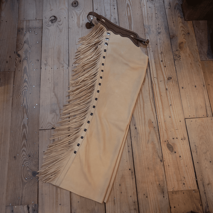 Teskey's Large Smooth Palomino Versatility Chaps 1871