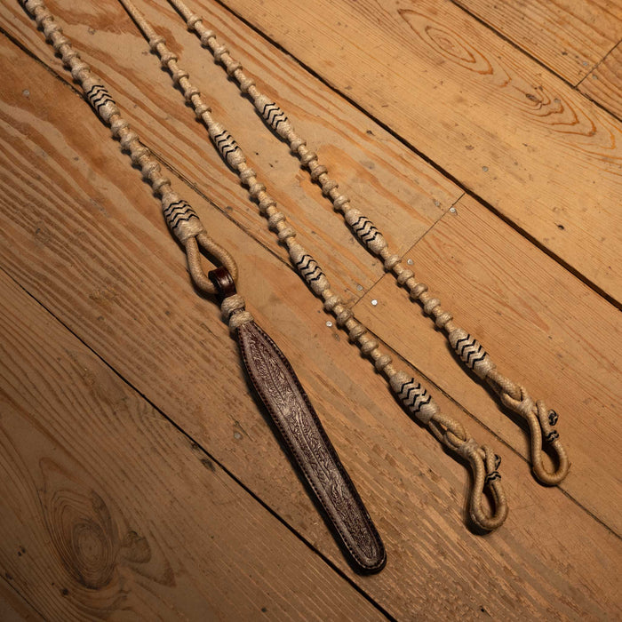 Handmade Rawhide Romel Reins