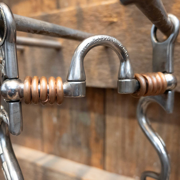 R. Looper Silver Mounted Correction w/ Copper Rings Bit 1837