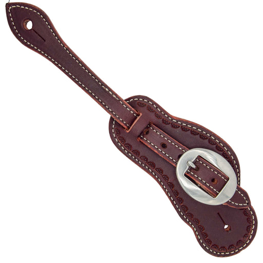 Teskey's Latigo Buckaroo Spur Straps Tack - Spur Straps Teskey's