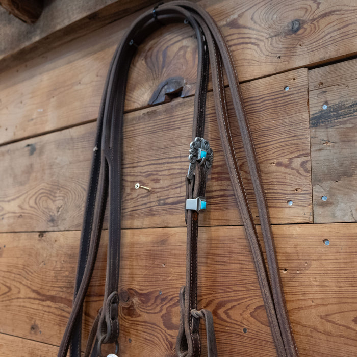 Twisted Wire Snaffle Bridle Rig