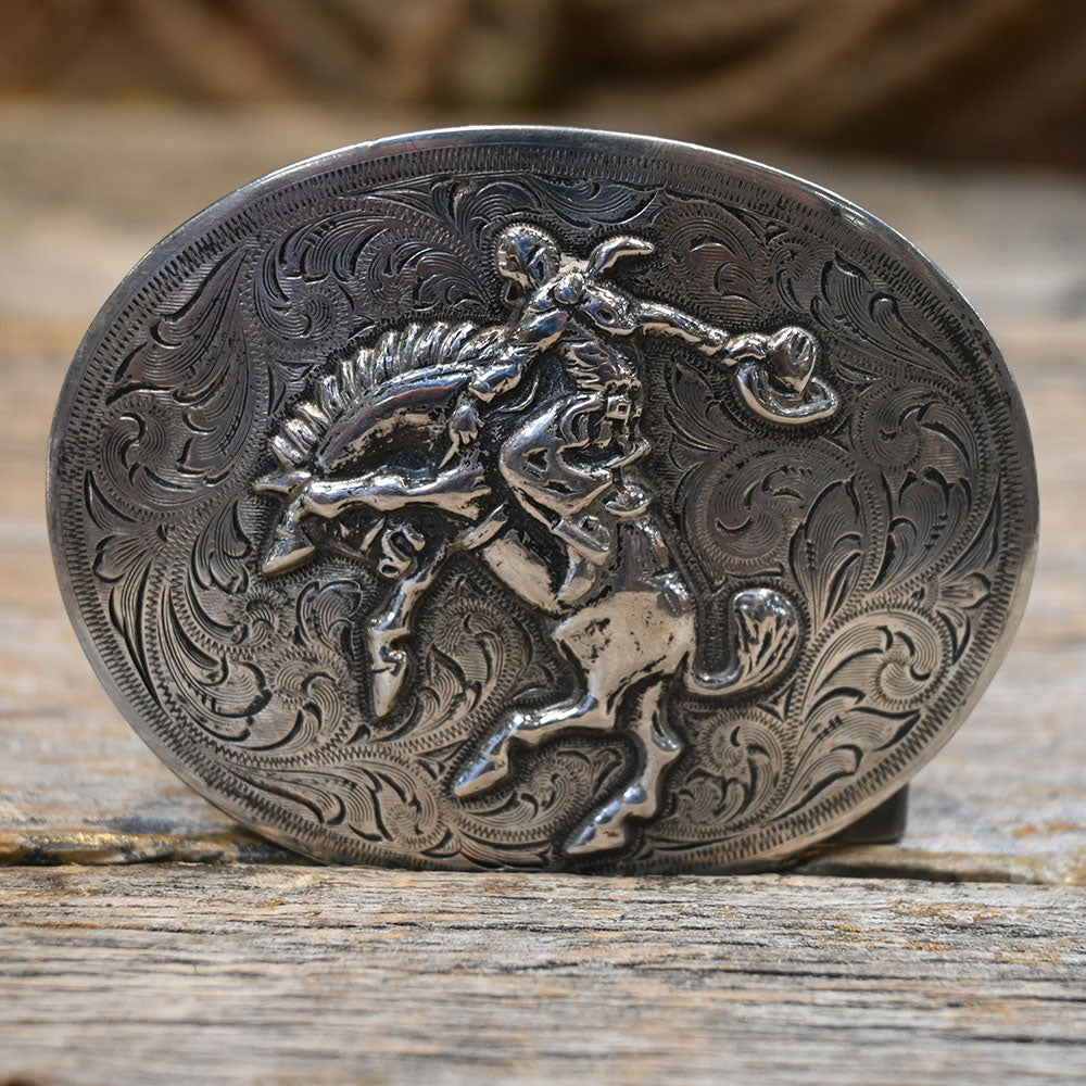 1940's Bohlin Bronc Rider Belt Buckle