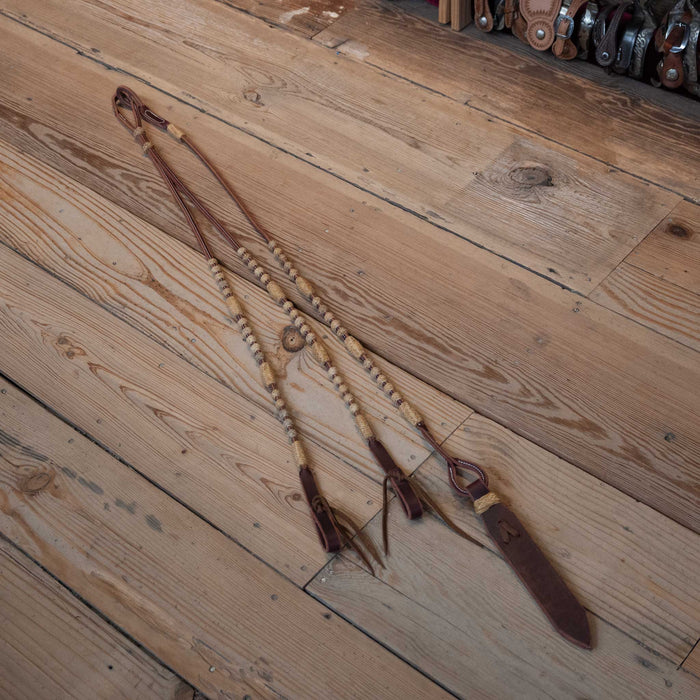 Handmade Rawhide Romel Reins 184