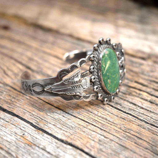 Vintage Silver Arrowhead & Turquoise Bracelet Women - Accessories - Jewelry - Bracelets Silver Coin Products
