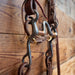 Cowpuncher Solid Port Bridle Rig w/ Split Ear Headstall Tack - Rigs Cowpuncher