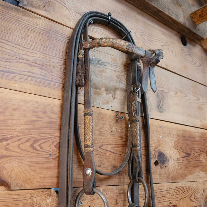 Gonzales O-Ring Snaffle Bridle Rig
