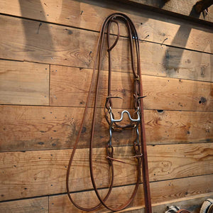 Bridle Rig - Josh Ownbey Solid Port Bit RIG776 Tack - Rigs Josh Ownbey Cowboy Line   