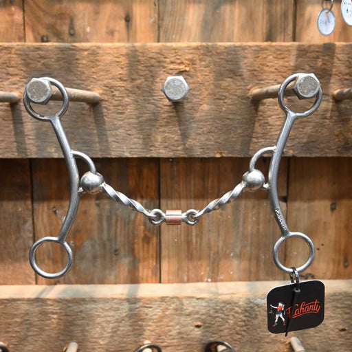 Flaharty Lil' Betty Square Twist Dogbone Roller Bit Tack - Bits Flaharty