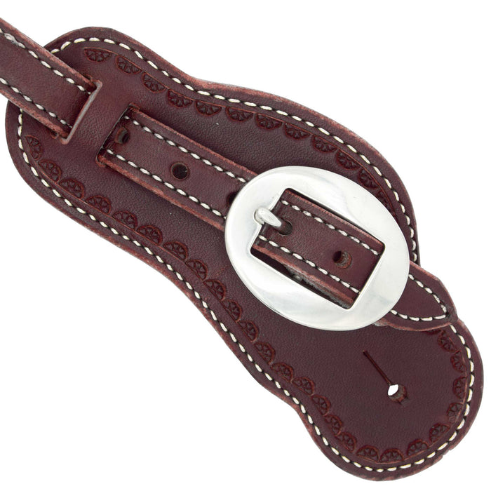 Teskey's Latigo Buckaroo Spur Straps Tack - Spur Straps Teskey's