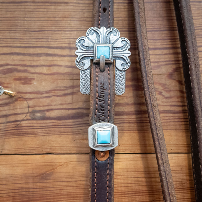 Twisted Wire Snaffle Bridle Rig