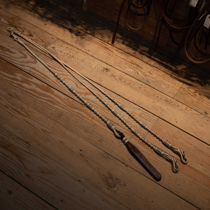 Handmade Rawhide Romel Reins