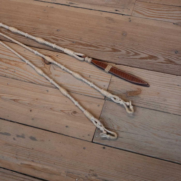 Handmade Rawhide Romel Reins 185