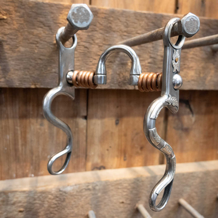 R. Looper Silver Mounted Correction w/ Copper Rings Bit 1837