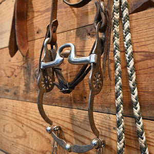 Bridle Rig - Stamped CR Port with Roller Bit RIG710 Tack - Rigs Classic Equine   