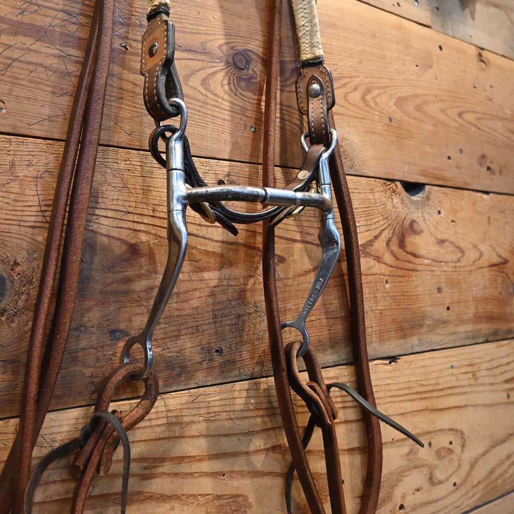 Bridle Rig - Myler USA - Mullen with Roller   RIG803 Tack - Rigs Myler USA   