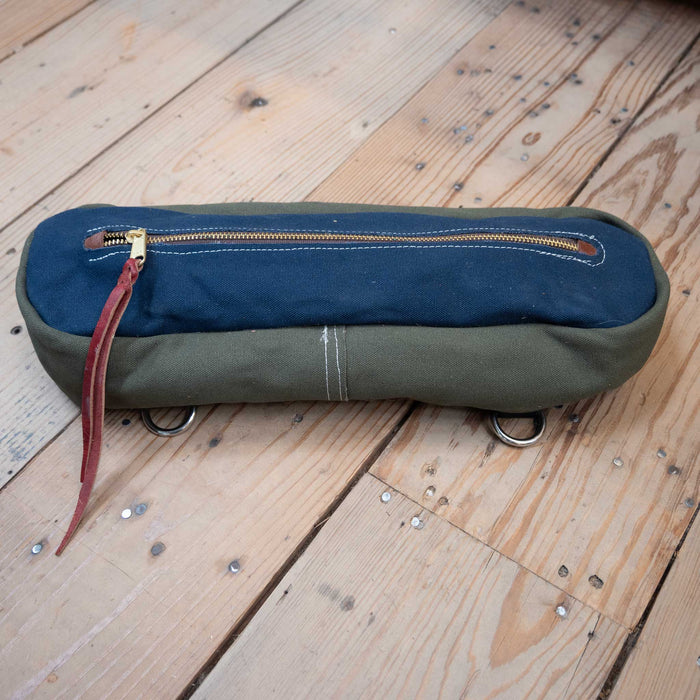 Handmade Canvas Cantle Saddle Bag