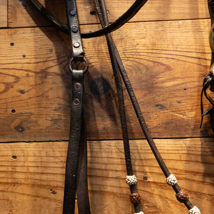Vintage Old West Bridle Rig w/Silver Mounted Bit Tack - Rigs MISC