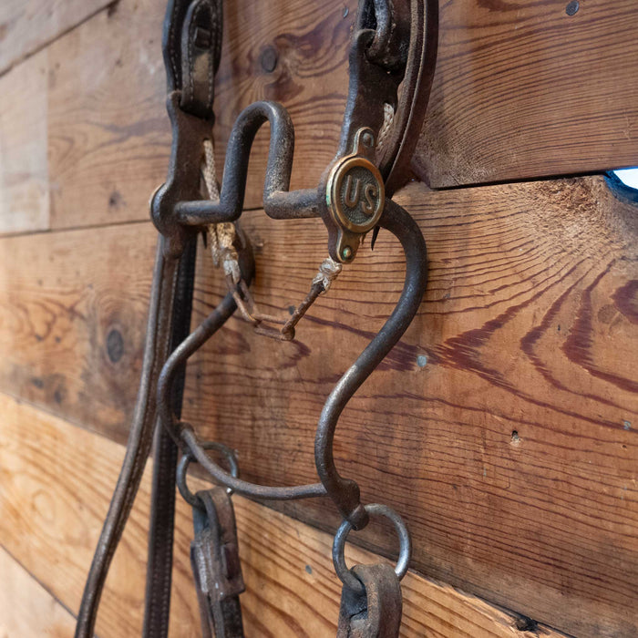 U.S. Cavalry Solid Port Bridle Rig