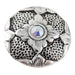 Silver Flower with Rhinestone Concho Tack - Conchos & Hardware MISC