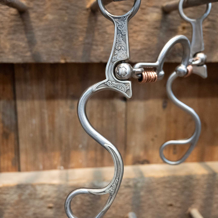 Fancy Kerry Kelley 10 Ported Chain w/Copper Rings Bit