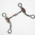Aged Steel Twisted Dogbone Bit W/Trim Tack - Bits, Spurs & Curbs - Bits Formay   
