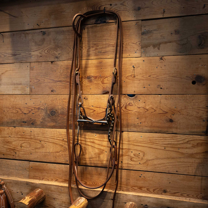 Smooth Snaffle Bridle Rig Tack - Rigs MISC