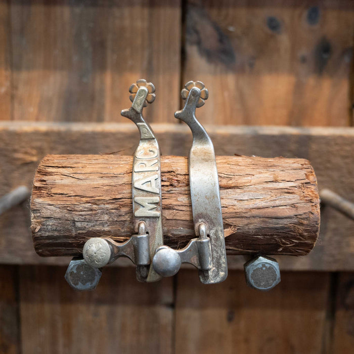 Handmade "SAM" Youth Silver Mounted Spurs Tack - Spurs MISC
