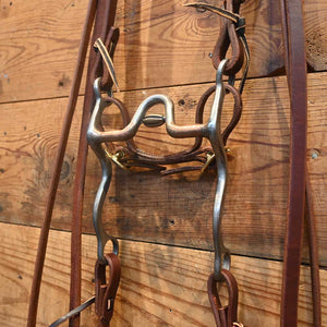 Bridle Rig - Josh Ownbey Solid Port with Roller Bit RIG777 Tack - Rigs Josh Ownbey Cowboy Line   