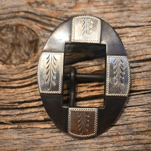 3/4" Handmade Headstall Buckle by Case Edmonds Tack - Conchos & Hardware Case Edmonds