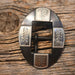 3/4" Handmade Headstall Buckle by Case Edmonds Tack - Conchos & Hardware Case Edmonds