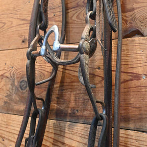 Bridle Rig - Dillon White Silver Mounted Correction with Turner Hardware RigRIG9 Tack - Rigs dillon White