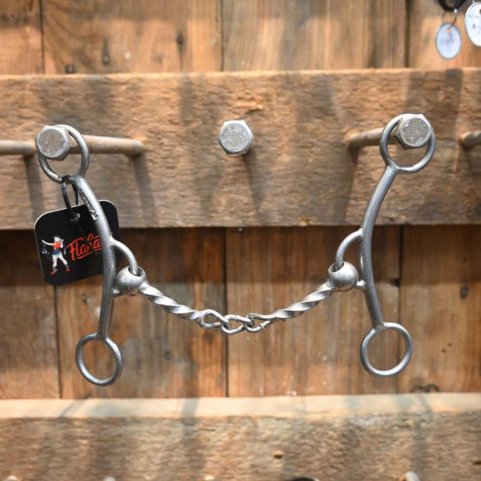 Flaharty Lil' Betty Square Twist Chain-Break Bit Tack - Bits Flaharty