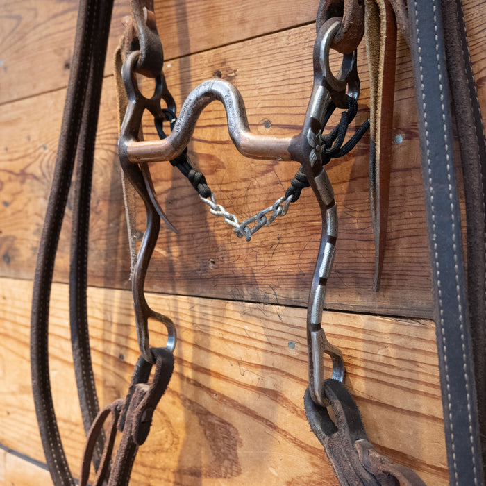 J Vaughan Silver Mounted Port Bridle Rig