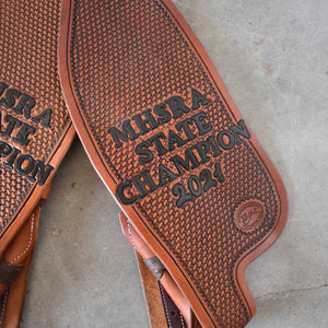 NEW Teskey's Roper Patrick Smith Trophy Full Tooled Fenders Sale Barn TESKEY'S