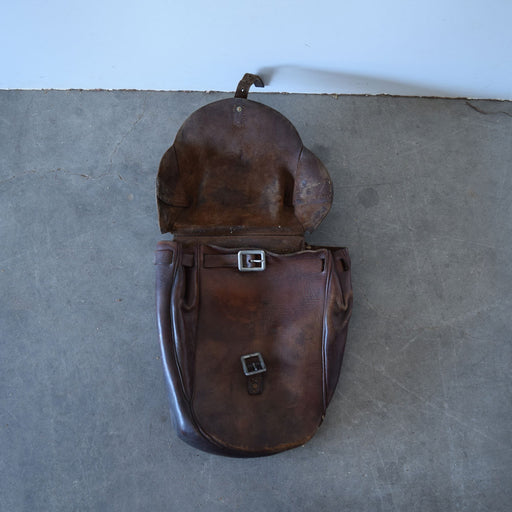 Used Vintage German Leather Saddle Bag Sale Barn Teskey's   