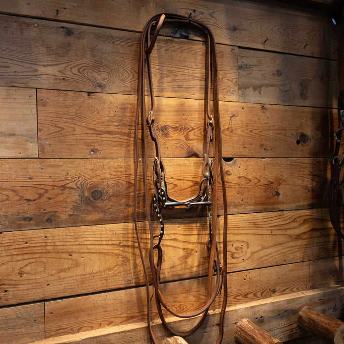 Smooth Snaffle Bridle Rig Tack - Rigs MISC