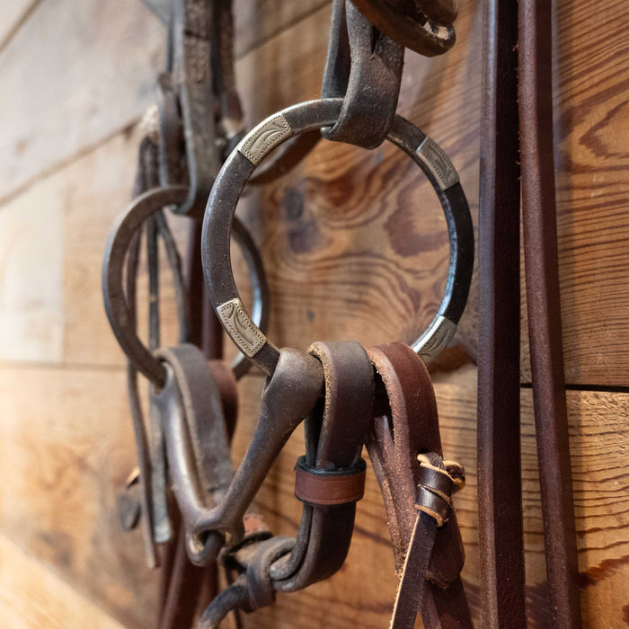 Pioneer O-Ring Snaffle Bridle Rig