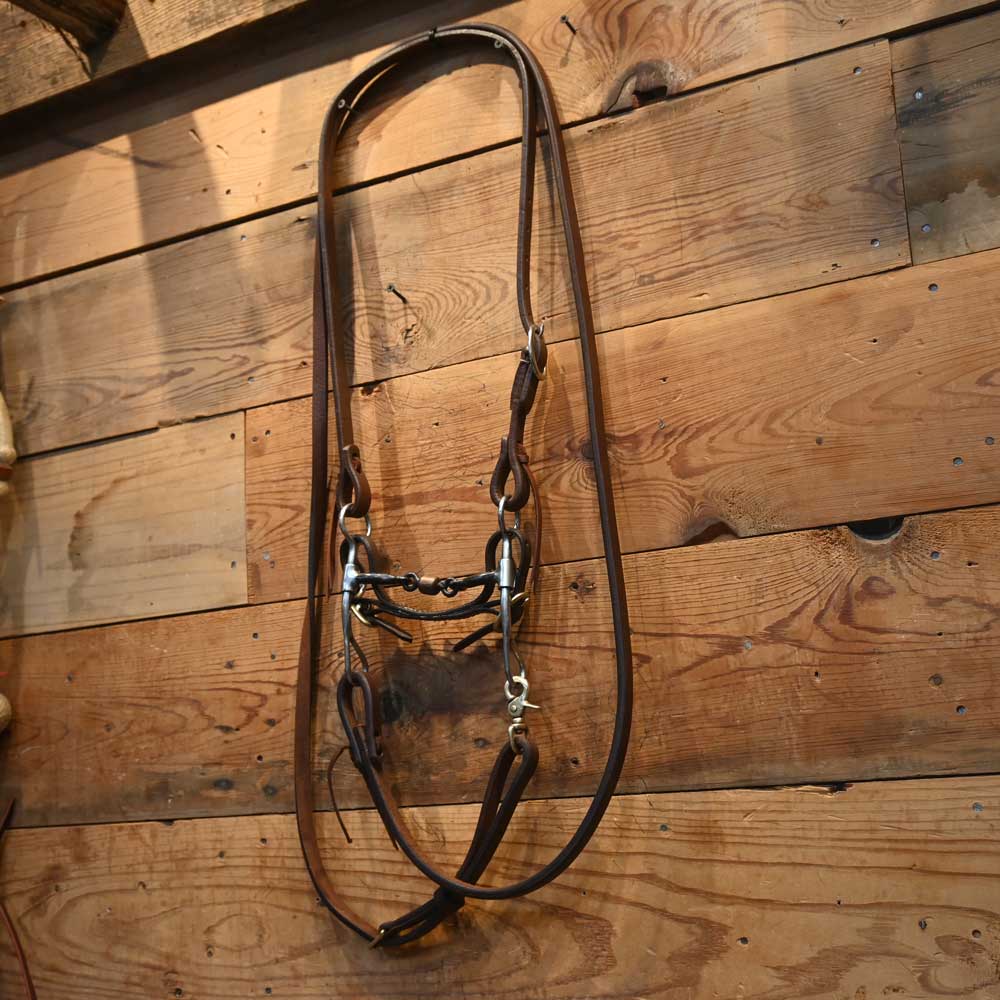 Bridle Rig - 3 Piece Smooth with Copper Roller - Bit SBR408 Tack - Rigs MISC   